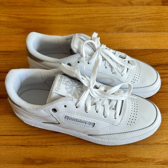 REEBOK CLUB C 85 GLITTER SNEAKERS - Picture 8 of 9